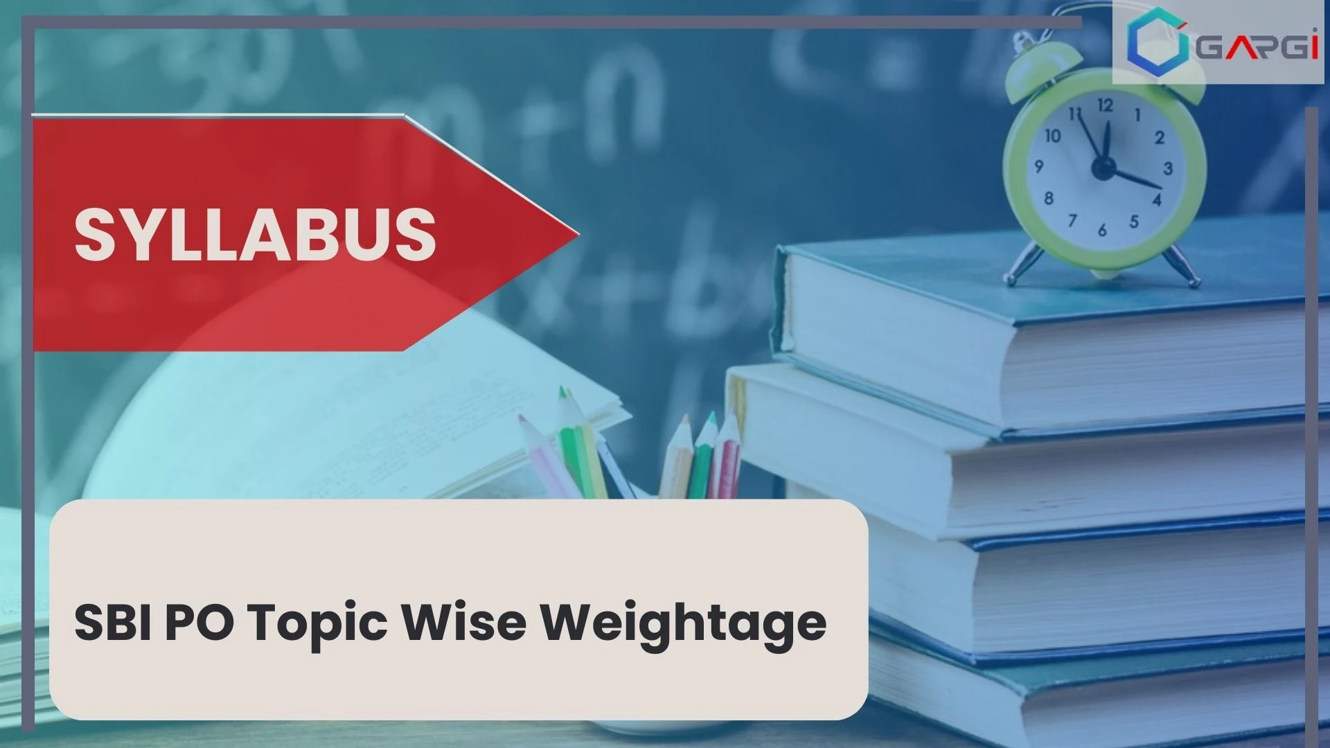 SBI PO Topic Wise Weightage Detailed Topic Analysis Sbi po topic wise weightage detailed topic analysis